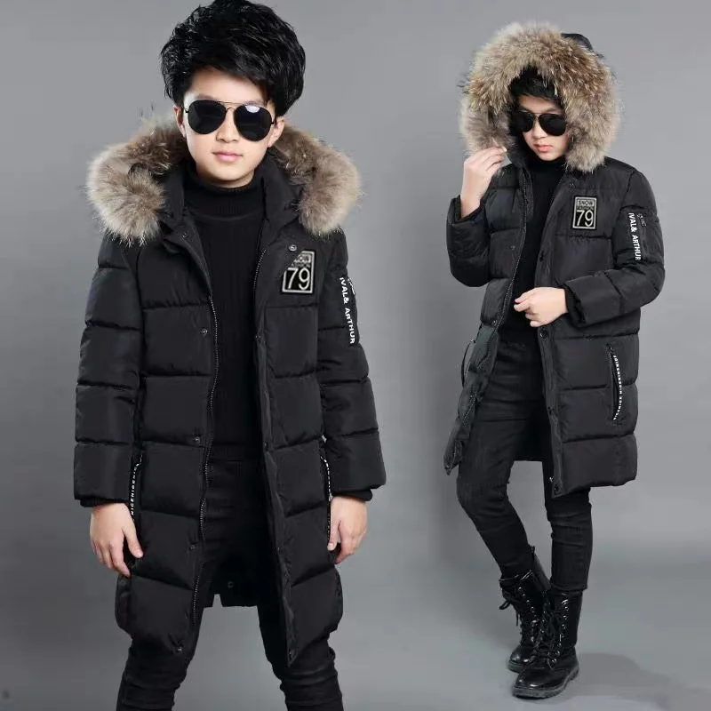 Съемная куртка с хлопковой подкладкой и капюшоном для мальчиков-подростков детская одежда куртка теплая верхняя одежда парки для детей 4, 6, 8, 9, 10, 12 лет