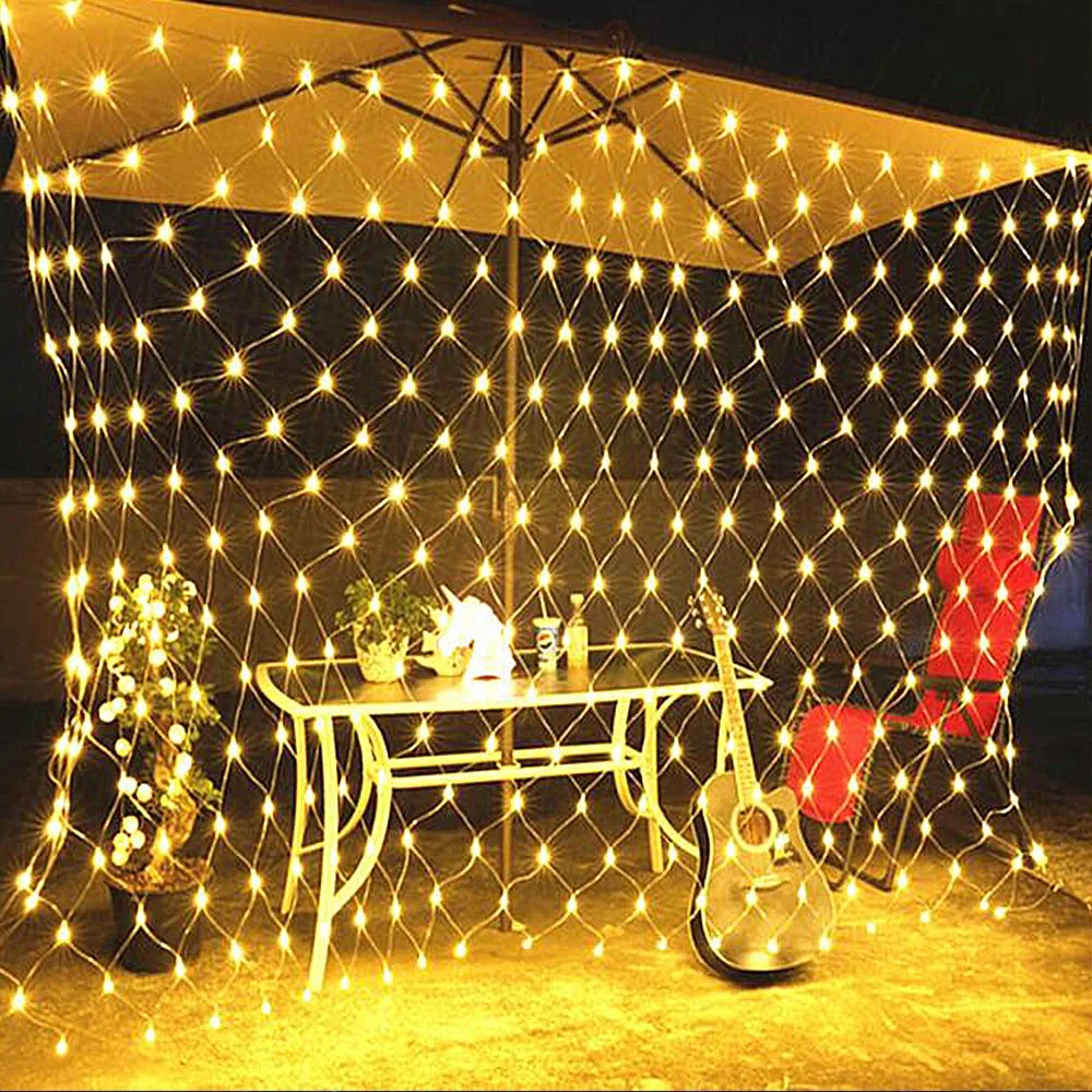 

LED Mesh String Light Fairy Light Chain Wedding Party Decoration Garden Lamp ,Fairy Lights Net Garland slingers light string