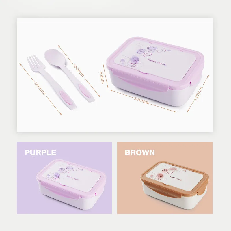 Food-Grade-PP-Lunch-Box-Microwave-Heating-Lunch-Box-With-Tableware-Lunch-Box-Bag-Kids-Food