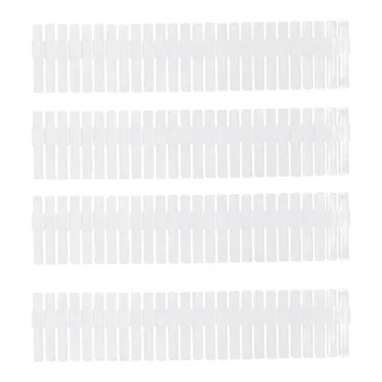 

8pcs Adjustable Grid Drawer Dividers Creative DIY Drawer Organizer Dividers Household Storage Rack for Dresser Storage Random Co