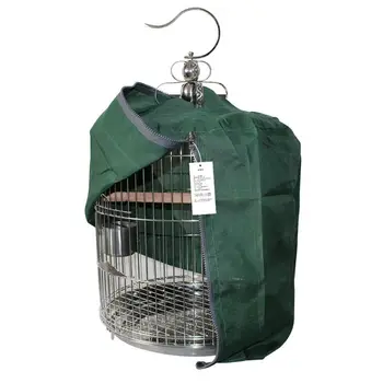 

Round Birdcage Cover Parrot Cage Blackout Sunscreen Rainproof Cloth Light-proof Shading Cover