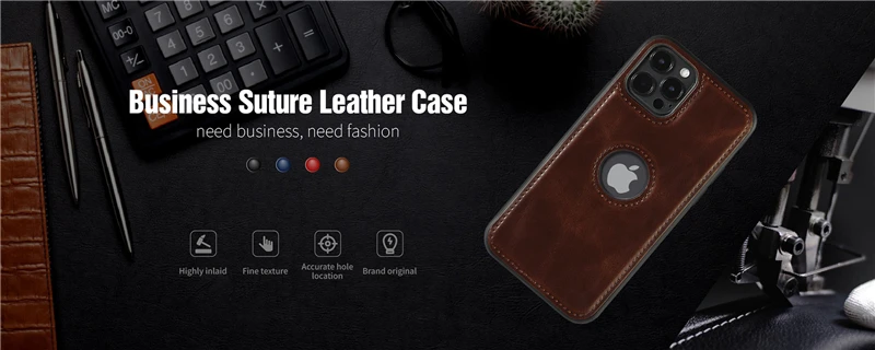 Slim PU Leather Phone Case For iPhone 11 12 13 Pro Max XR XS Max X 7 8 Plus 11Pro Max Business Soft Leather LOGO Hole Back Cover cute iphone 13 mini case