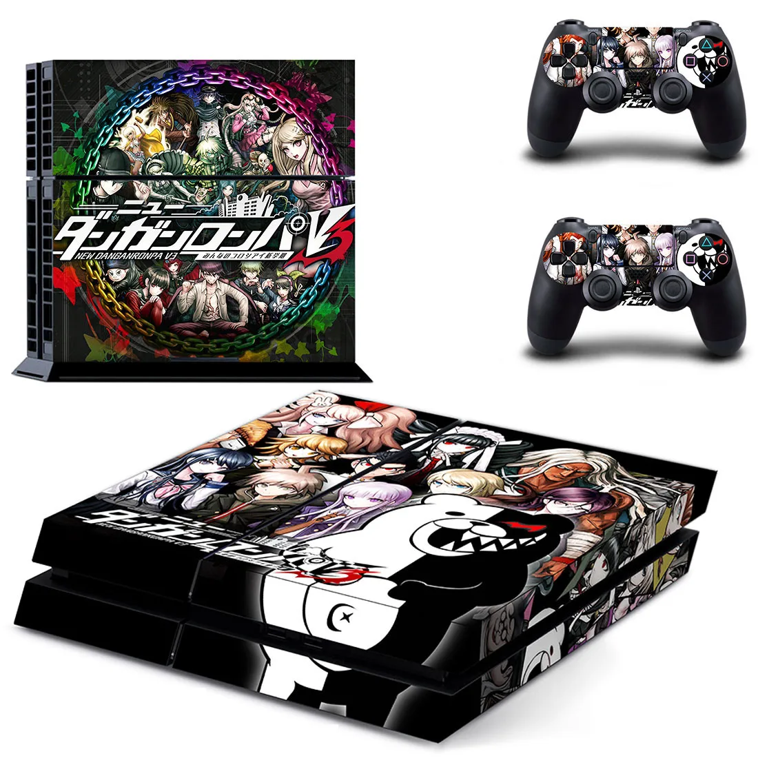 Danganronpa 3 стикер s Наклейка для PS4 PS 4 виниловая наклейка игровая станция 4 наклейки Pegatinas для консоли playstation 4 и 2 контроллера