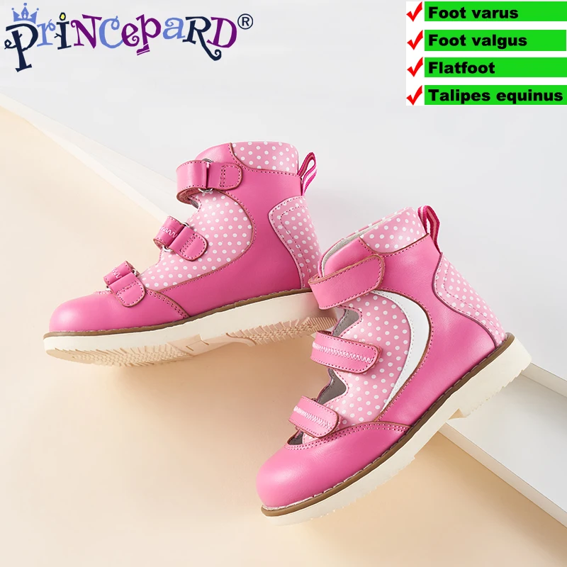 Princepard Summer Autumn Orthopedic Supportive Shoes For Kids Genuine  Leather Child Orthopedic Sandals European Size 19-37 - Sandals - AliExpress
