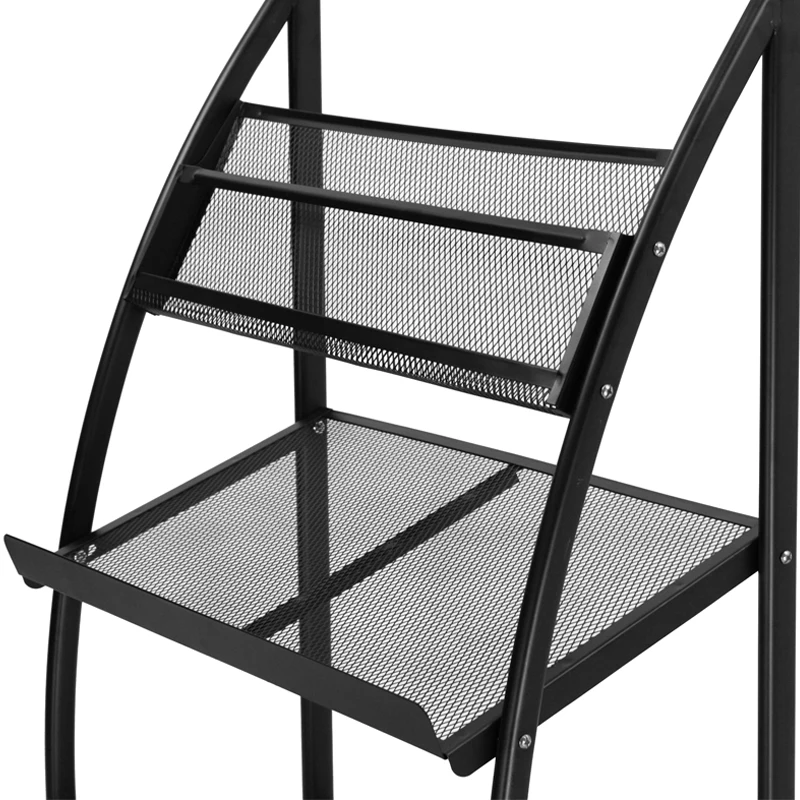 Material Shelf Poster Display Newspaper Magazine Flyer |