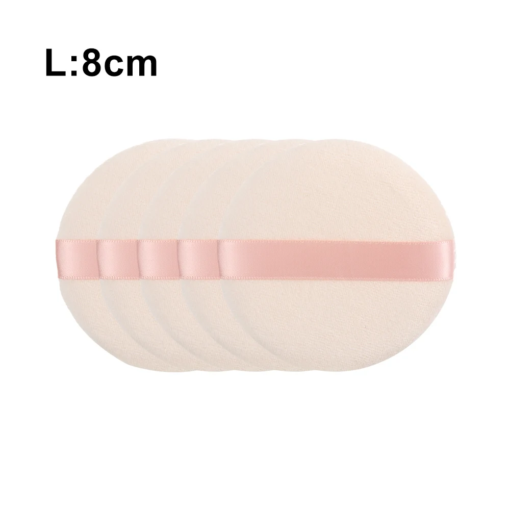 Style2-8cm5PCS 1/5/12Pc Washable Make Up Cleaning Removal Cotton Pad Soft Reusable Bamboo Fiber Washable Rounds PadsFor Face Eye Beauty Tools - Цвет: Style2-8cm5PCS