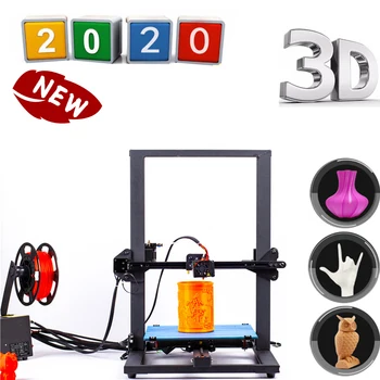 

2019 New Design Pre-assmbly Flsun 3D Printer Large Printing Area 300*300*400mm Super Hot Resume Power Failure Printing
