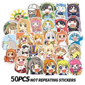 

50 Pcs/set Anime Dry Thing Little Buried Cute Stickers Mobile Phone Stickers Stationery Diy Album Decorative Stickers Kawaii
