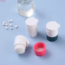

Portable 4 Layer Powder Tablet Grinder Powder Pill Cutter Medicine Splitter Box Storage Crusher 4 in 1