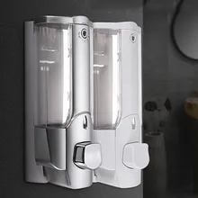 Настенный шампунь диспенсер для мыла; для дезинфицирующих средств Ванная комната Душ жидкий лосьон насос AUG889