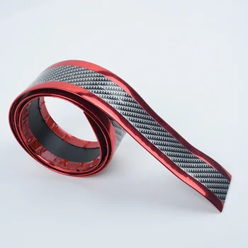 

Front Rear Door Sill Protector Strips Replacement 5cm*1m Door Sill Carbon Fiber For Cars
