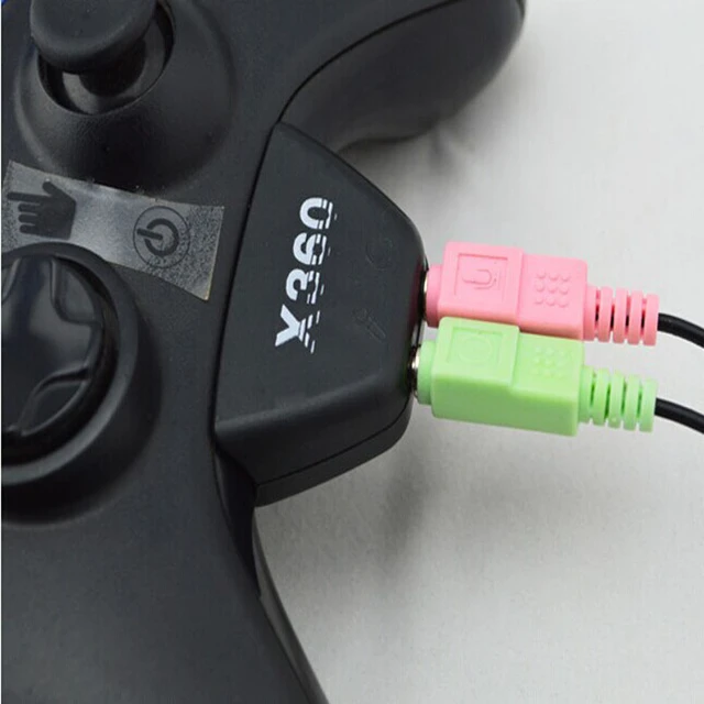 3.5mm Jack Micphone Earphone To 2.5mm Audio Adapter Converter For Microsoft Xbox  360 Controller Gamepad Headset Headphone - Accessories - AliExpress