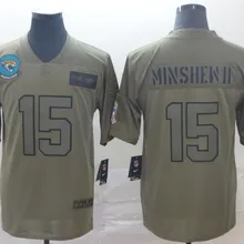 Мужская футболка Jacksonville#15 Jaguars Gardner Minshew II