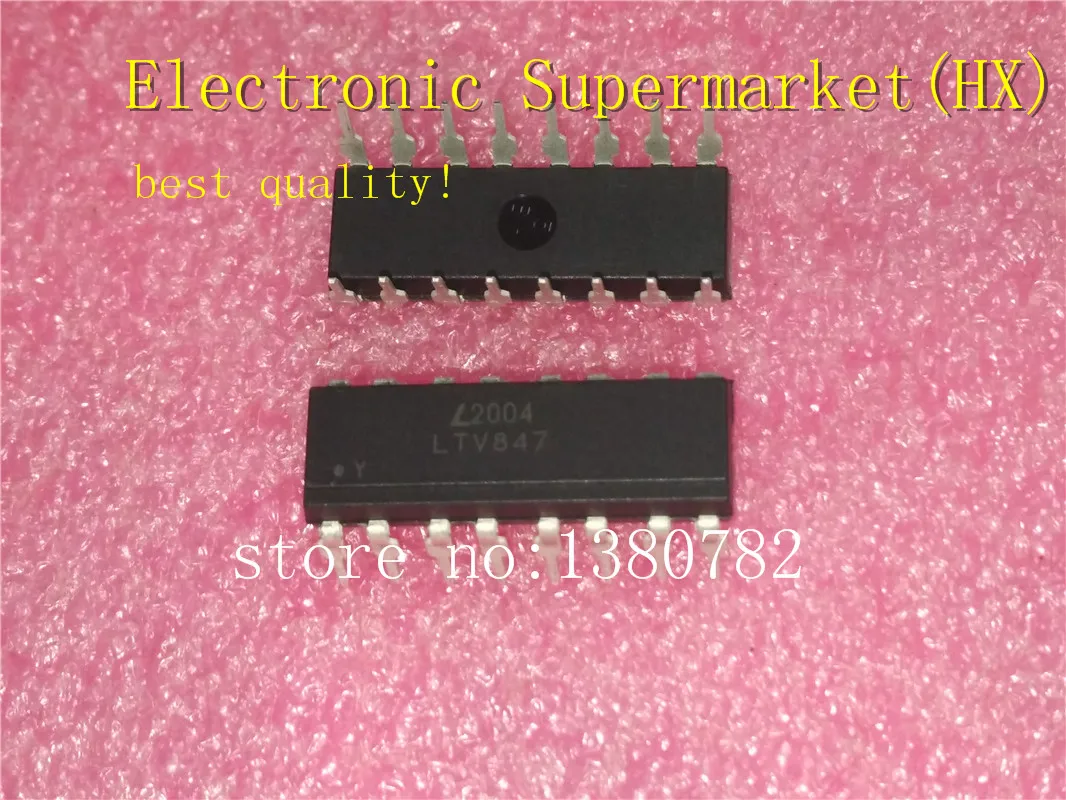 

Free Shipping 100pcs/lots LTV847 DIP-16 IC In stock!