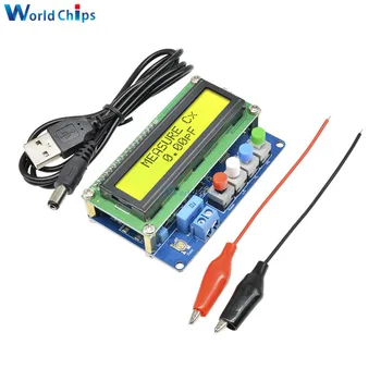 

Digital LC100-A LCD High Precision Inductance Capacitance L/C Meter Tester + USB Cable