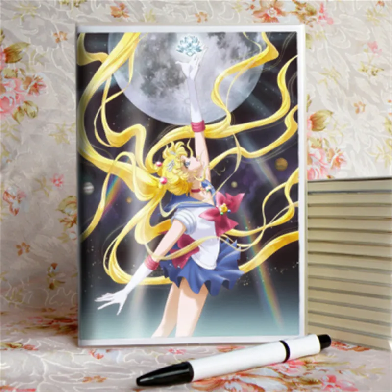 Anime Manga Sailor Moon 20th Tsukino Usagi Schule Buch Notizbuch Tagebuch Hefte 