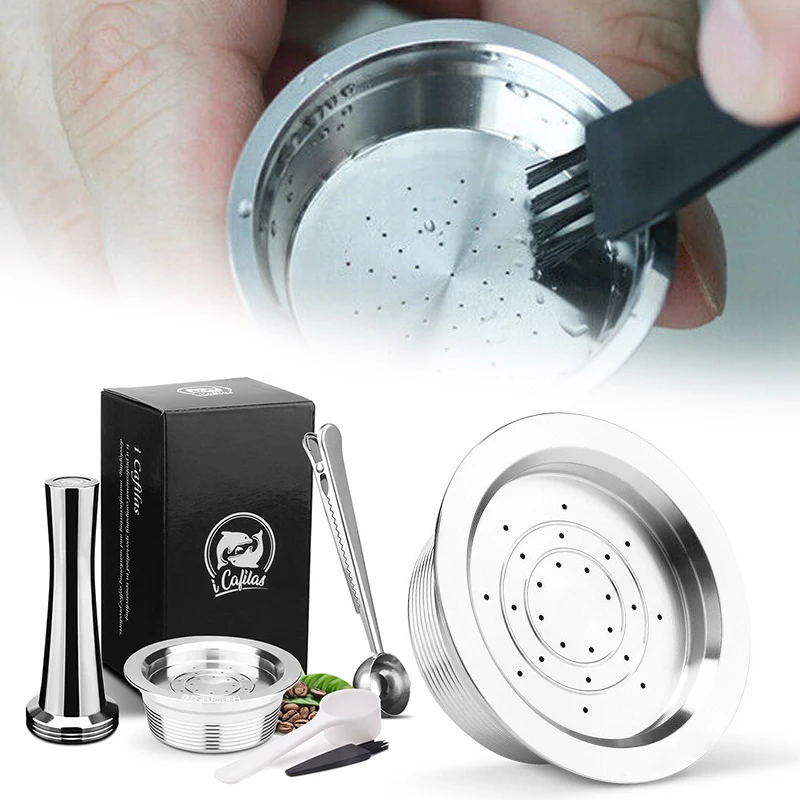 Нержавеющая сталь многоразовые кофе капсула фильтр Pod для Lavazza A Modo Mio Espria