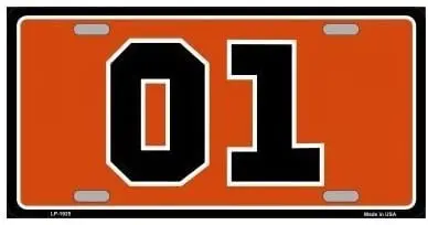 

Novelty 01 Dukes Of Hazzard License Plate
