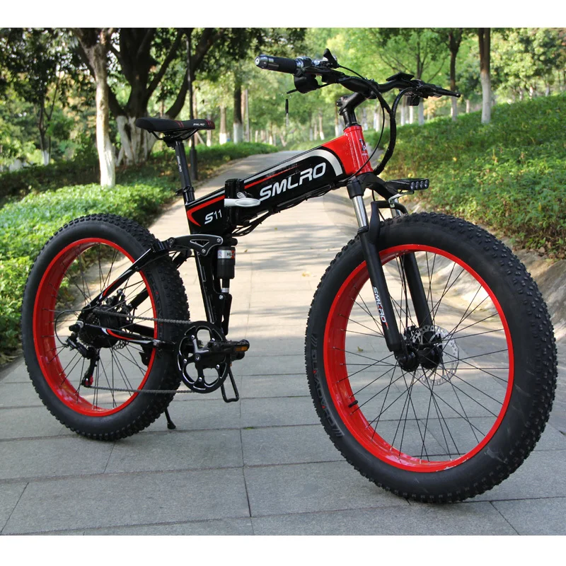 fat tire folding bike
