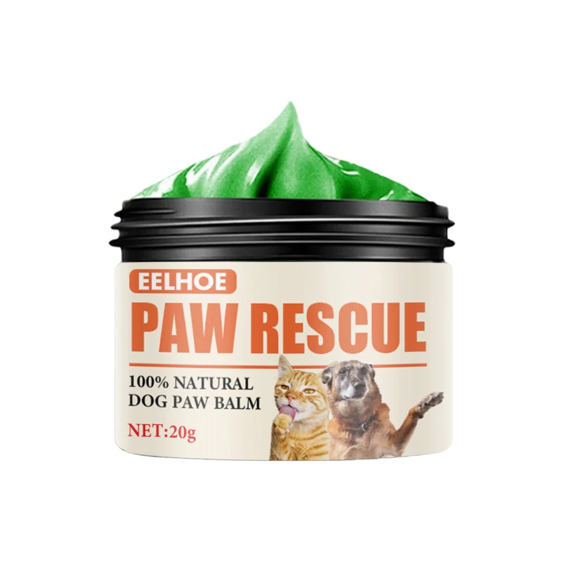 Crema antigrietas para el cuidado de las patas de perro y gato, protección hidratante, puntera para dedos del pie, herramienta de seguridad para la salud de las mascotas, 1 ud.