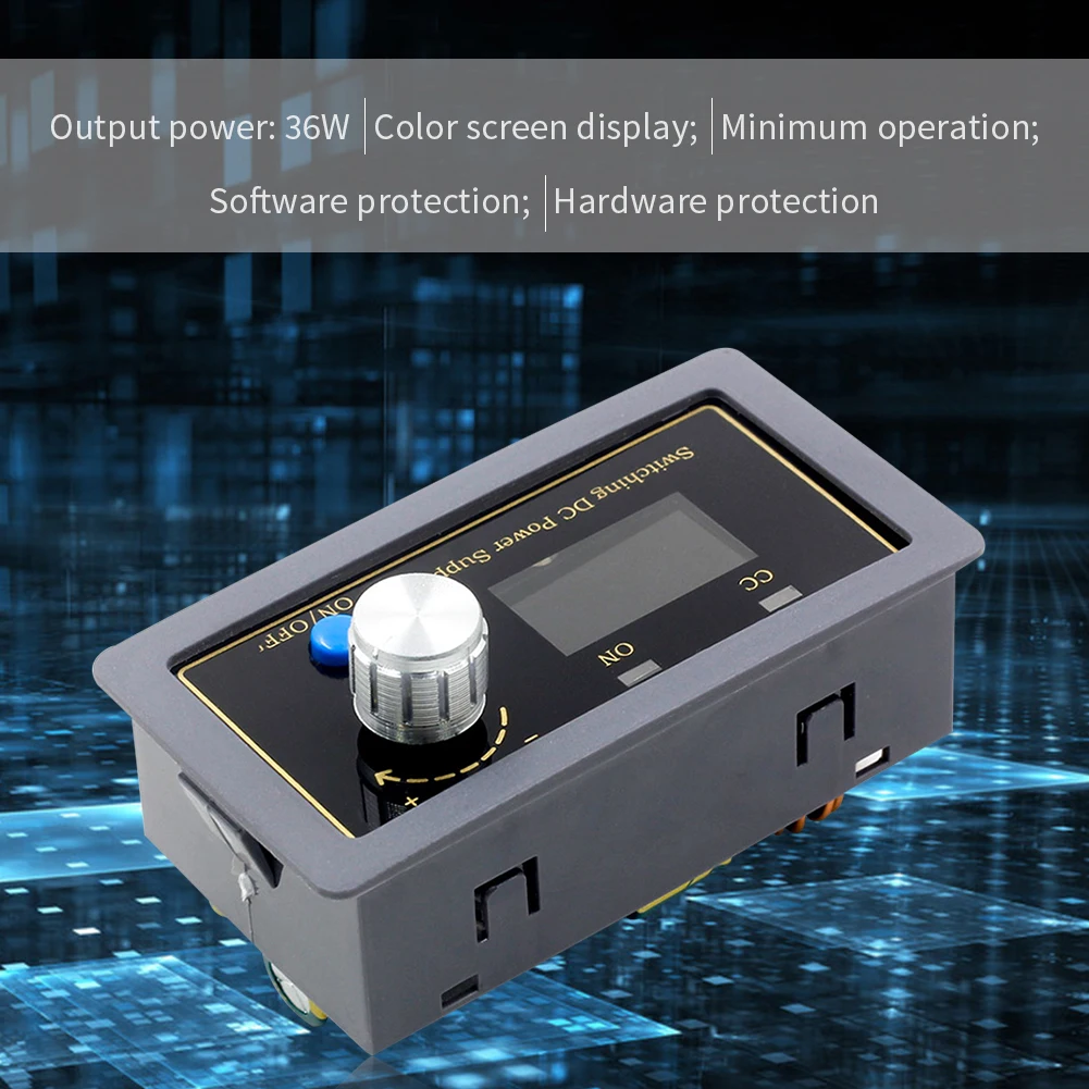 CNC DC Buck Boost конвертер CC CV 4A Регулируемый Модуль питания 36W 3A 19V|Адаптеры AC/DC| |