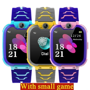 

Throw Resistance Children Smart Watch Ultra-thin Water Resistant Wristwatch Wearable Device For Child Gift