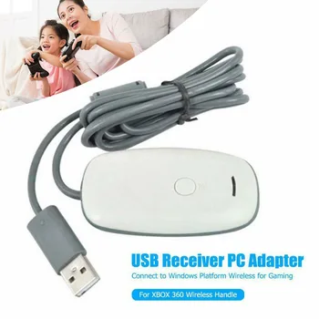 

New Arrival 1pc USB Wireless Gaming Receiver Adapter For XBOX 360 PC Controller Windows PC Receiver Gaming Accessories
