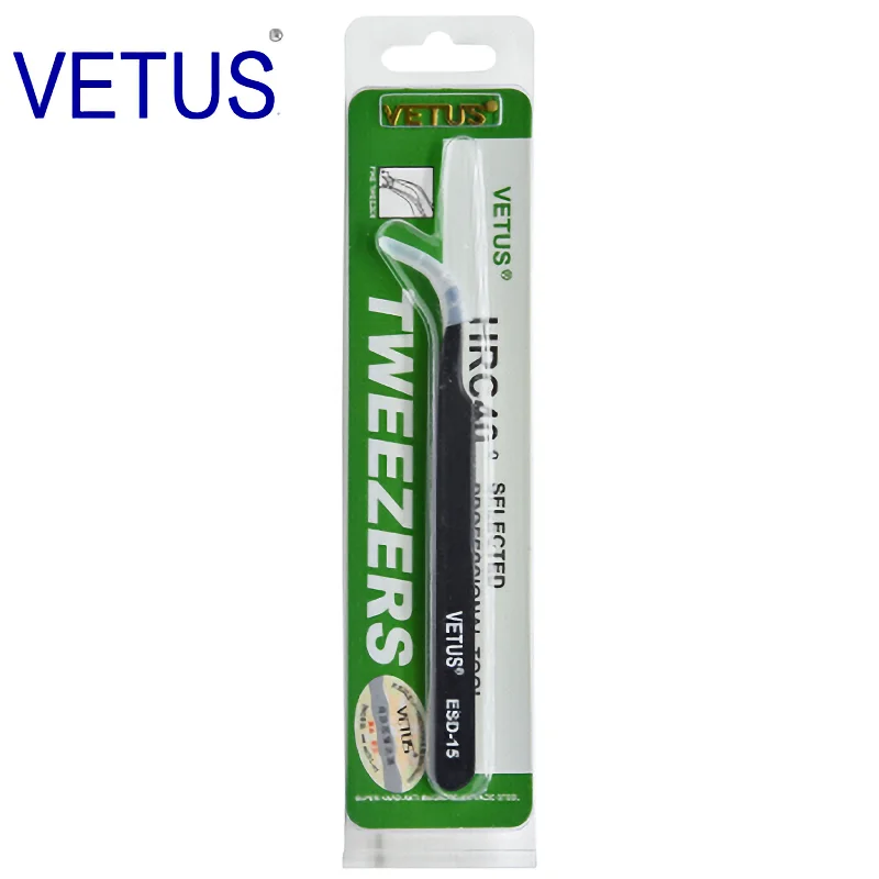 Trim Tweezers Vetus ESD-13 Anti-Static Tweezers - Non-Magnetic Stainless Steel With Pointed Tip Cooking Tweezers Stainless Steel Trim Tweezers Vetus ESD-13 Anti-Static Tweezers - Non-Magnetic Stainless Steel With Pointed Tip Cooking Tweezers Stainless Steel