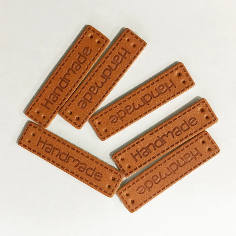 Leather Labels Clothing Labels Leather Tags Garment Labels Sewing Labels Diy Handmade Leather Clothing Labels For Hand Work Gift Bag Sewing Leather Tags Hand Made Skin Sewing Tags
