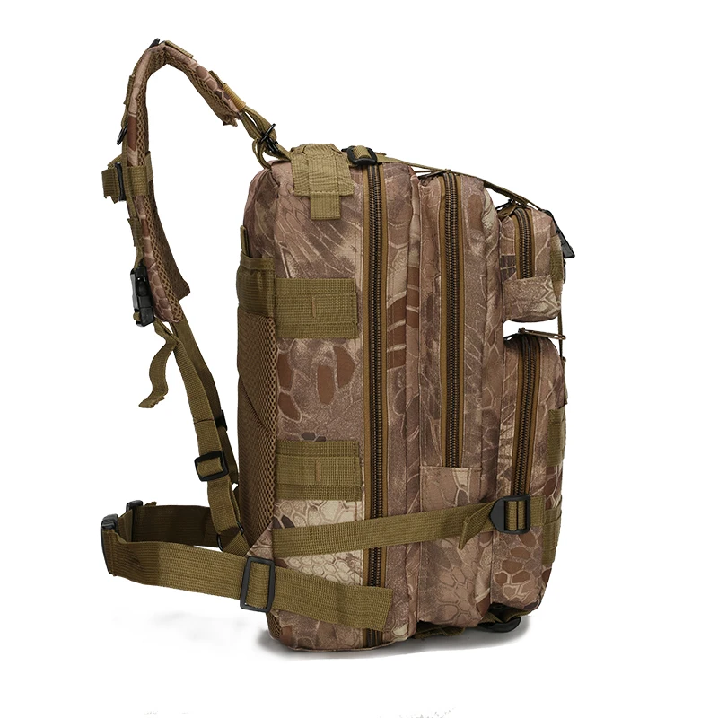 Водонепроницаемый армейский рюкзак нейлон 3P военный рюкзак 1000D Спорт на открытом воздухе Туризм Кемпинг Охота Молл Сумка
