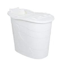 Утолщенный банный бочонок для взрослых большой детский банный бочонок цилиндрический банный цилиндр пластиковый банный бочонок из 2 предметов