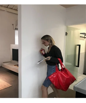 

New 2019 large capacity single shoulder female Europe and America leisure travel portable women big bags