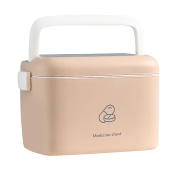 

Portable Home Care Medicine Box First Aid Box Multilayer Plastic Storage Box LB88