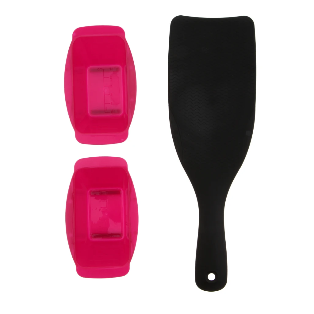 Balayage Highlight Board Detachable Hair Dye Bowl Hairdressing Color Kits