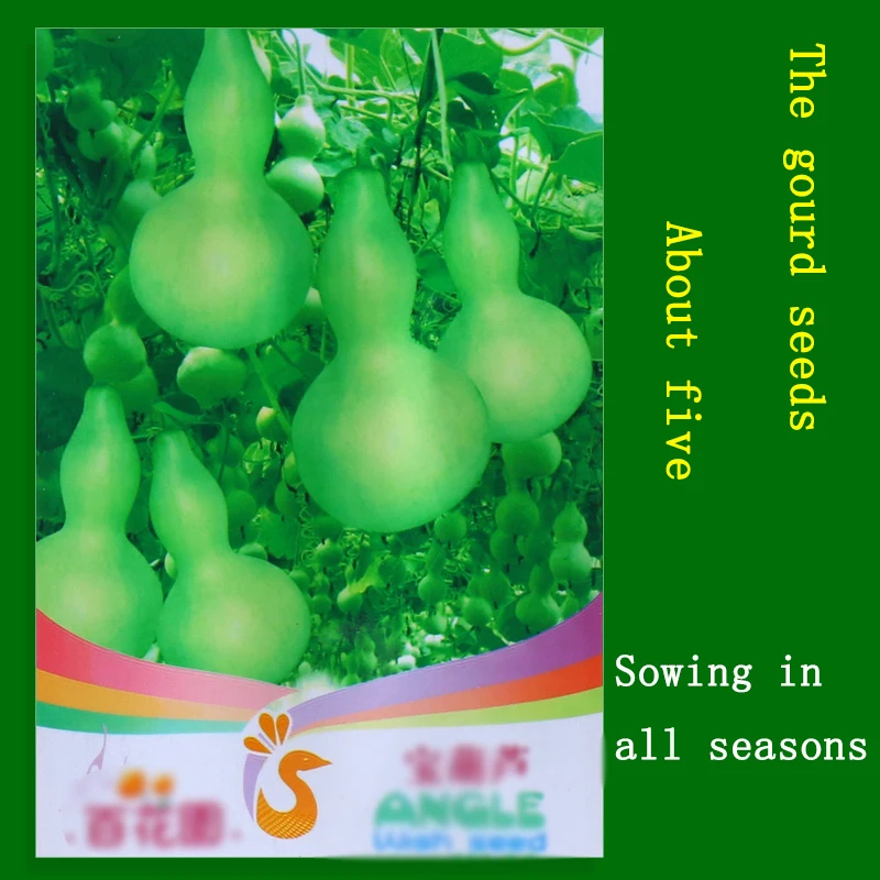 

Optimum eight-treasure gourd seed small hand-twisted gourd seed balcony garden potted ornamental planting
