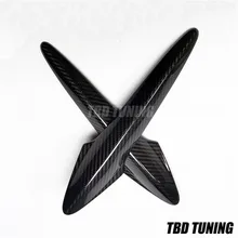 Накладка на внешнюю дверную ручку из углеродного волокна и крышка топливной крышки для Honda Civic FN FK FN2 TYPE R 2006 2007-2011 евро Civic только(China)