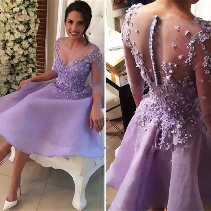 cheap purple cocktail dresses