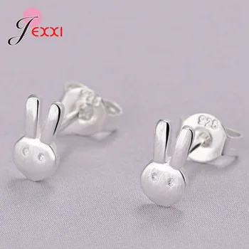 

Promotion Sale 11 Option S925 Silver Stud Earring for Little Girl Child Ear Decoration Birthday Gift 925 Sterling Silver Jewelry