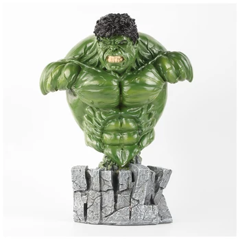 

Disney Marvel Film Around The Avengers Hulk The Incredible Hulk Bust Action Figure Collection Model Toy X4894