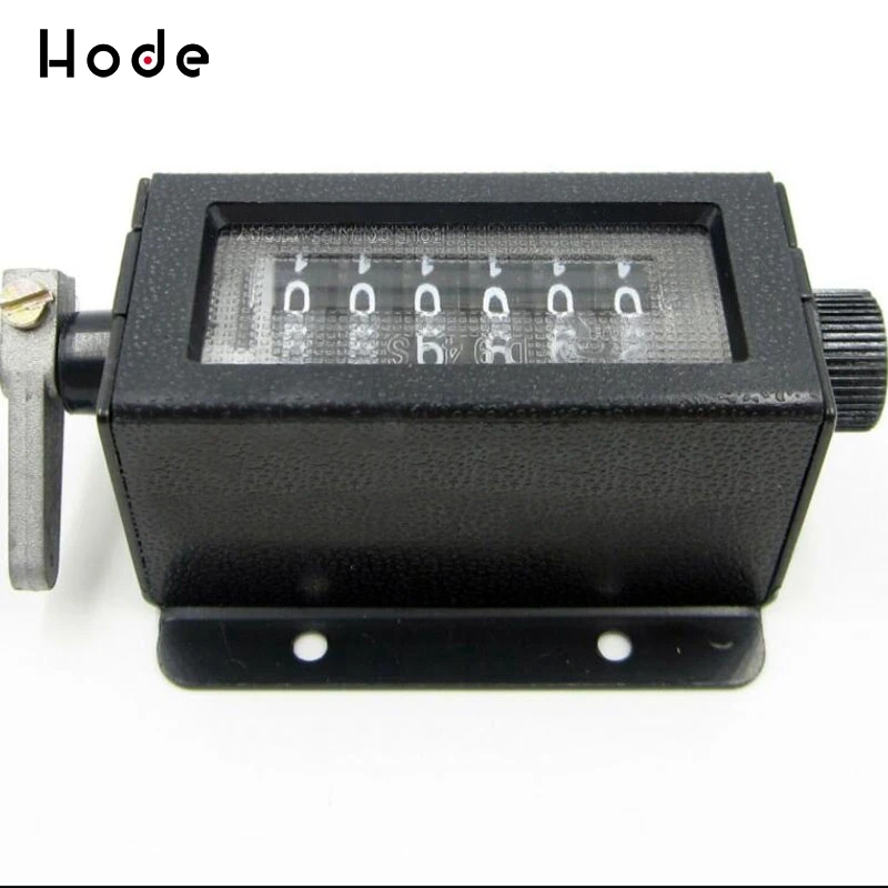 

D94-S 6 Digit 0-999999 Resettable Mechanical Pulling Counter For Puncher Printer