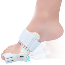 Большая ступня косточка на большом пальце разделитель для ноги Talipes Valgus Hallux вальгусная скоба с ежедневным и ночным использованием