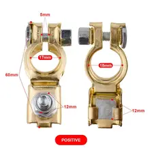 Положительный Отрицательный сверхмощный разрядный верхний положительный отрицательный сверхмощный Универсальный 2 шт. клеммный соединитель для автомобильной лодки