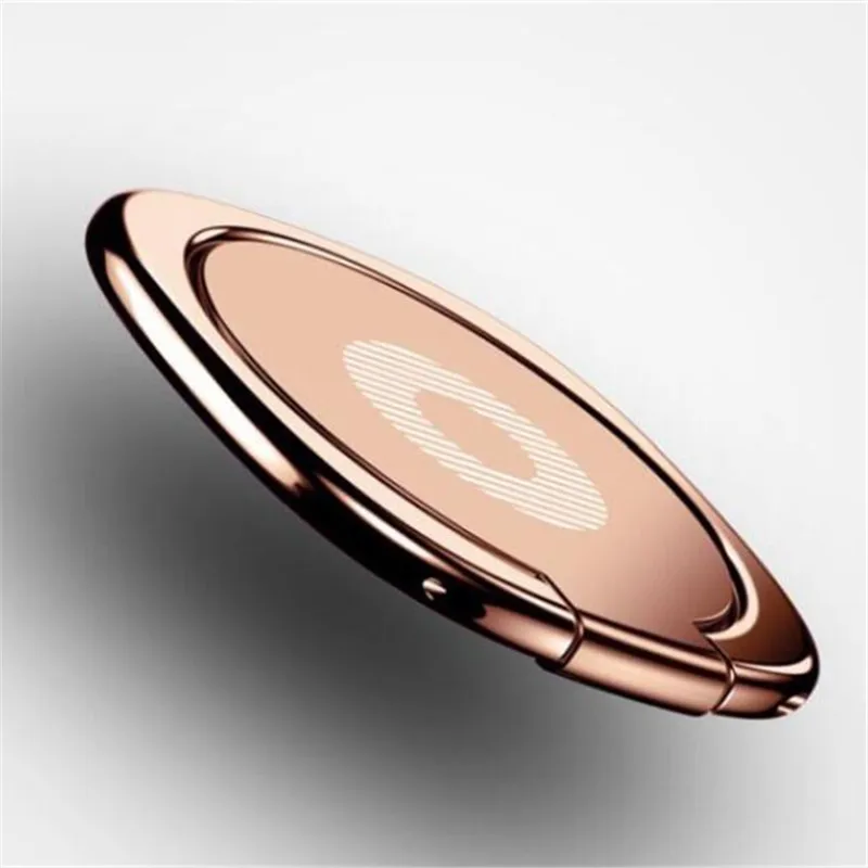 Магнитный держатель кольца для телефона смартфон Стенд для колец на палец держатель для IPhone X Xs Xr samsung S10 мобильный автомобильный держатель Магнит держатели - Цвет: Розовый