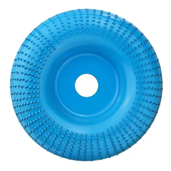 

100mm Woodworking For Angle Grinder Grinding Wheel Abrasive Wood Carving Tool Steel Shaping Plate Sanding Disc Polishing