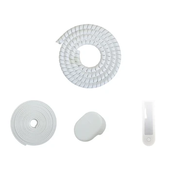 

Electric Scooter Protective Set( Protection Screw + Anti-Collision Strip + Rear Silicone Sleeve + Dashboard Cover)for Mijia M365