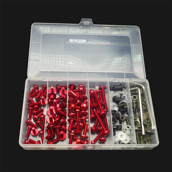 

Aluminum Motorcycle Fairing Screws Bolts Nuts Kit Body Mount Windshiled Fasteners Clips FOR aprilia rsv4 tmax530 cb1000r gsxr