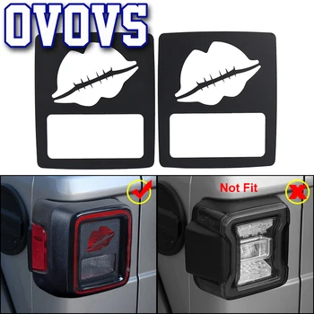 

New Tail Light Guards Cover for 2018 Jeep Wrangler Unlimited JL Sport/Sports(Lip Shape Cover)