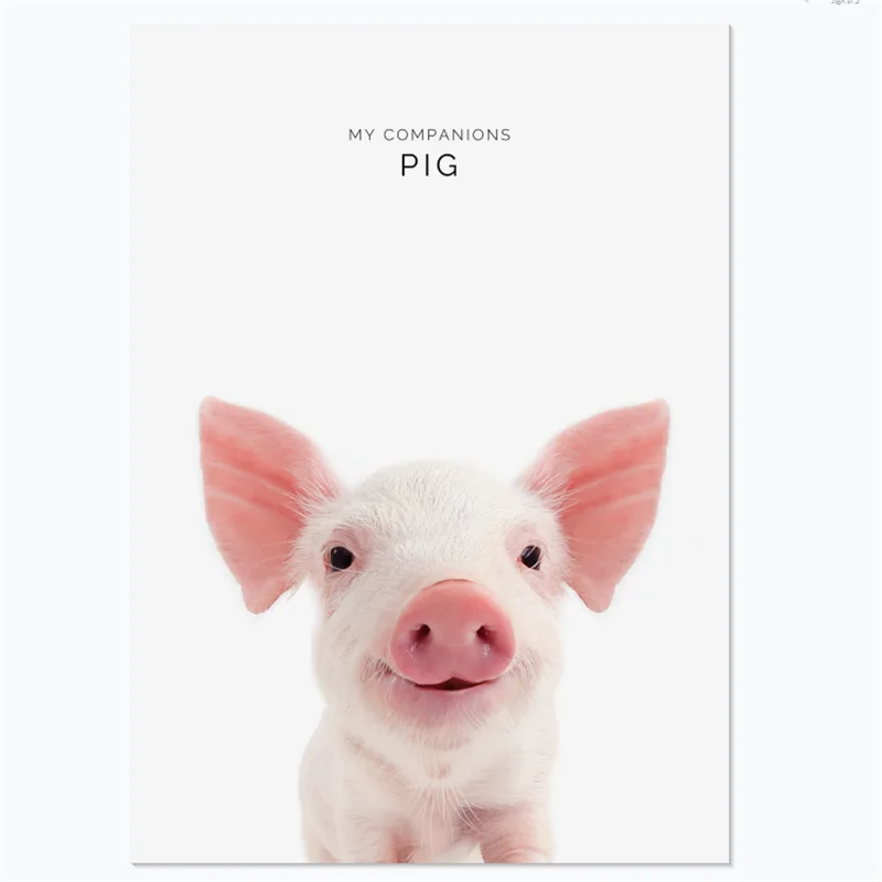 pig nursery decor
