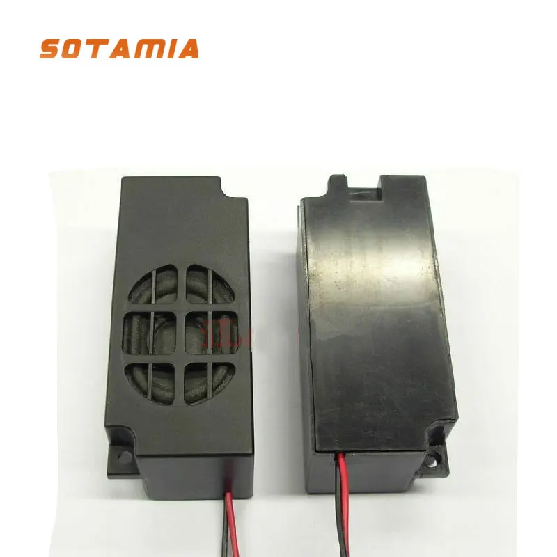 

SOTAMIA 2Pcs 3274 LCD TV Passive Sound Speaker 4 8 Ohm 3W Mini Audio Full Range Pc Speaker Computer Advertising Loudspeaker