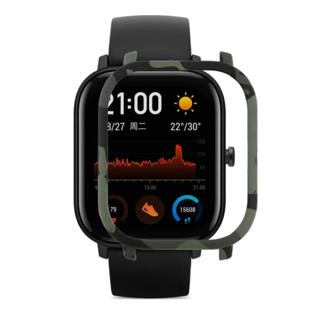 Окрашенный чехол из поликарбоната для Xiaomi Huami Amazfit GTS протектор для часов чехол замена защитная крышка оболочка Спорт Смарт Wacth 19Nov